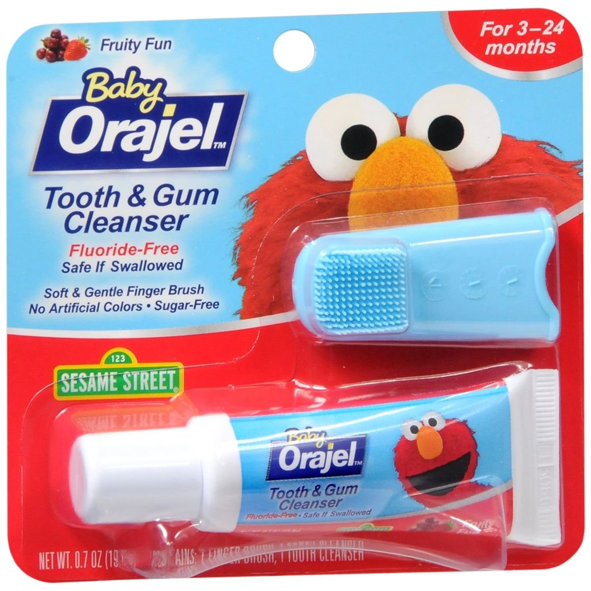 Baby Orajel Tooth &amp; Gum Cleanser Fruity Fun 0.7 OZ