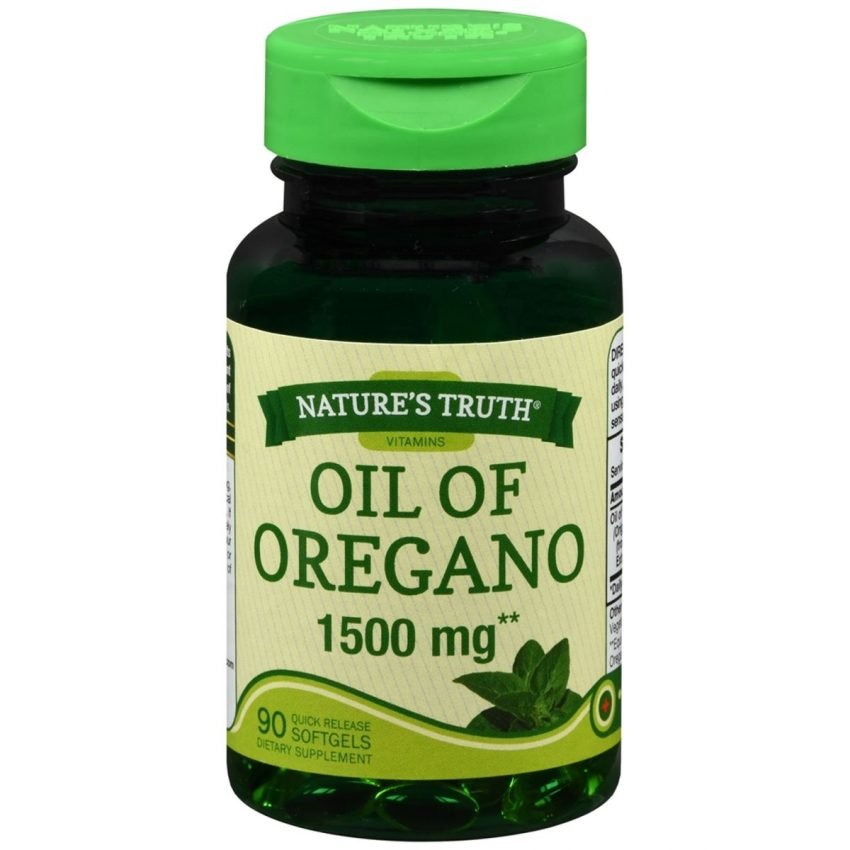 Natures Truth Oil Of Oregano Mg Quick Release Softgels Cp