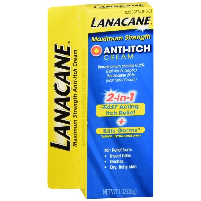 Lanacane Anti Itch Cream Maximum Strength Oz Medcare Wholesale