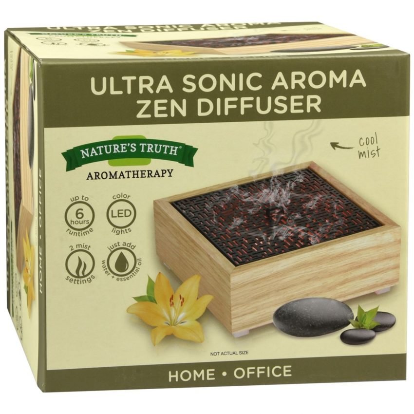 Natures Truth Ultra Sonic Aroma Zen Diffuser Ea Medcare