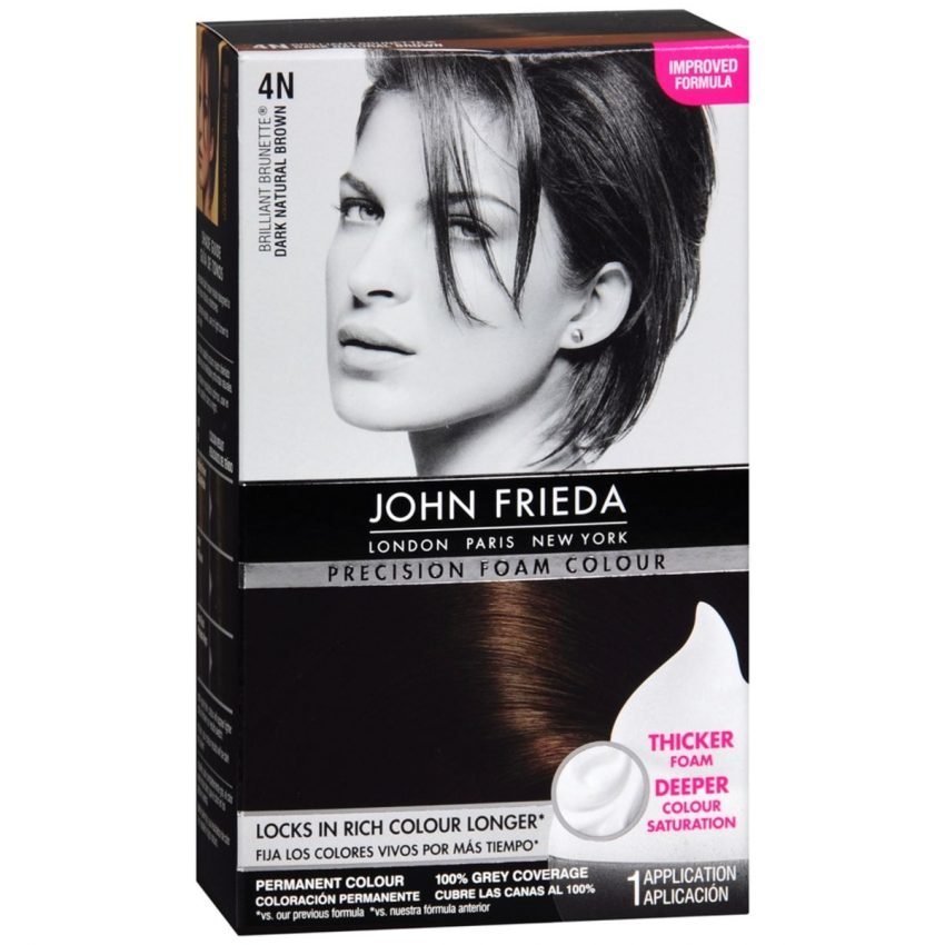 John Frieda Precision Foam Colour Brilliant Brunette Dark Natural