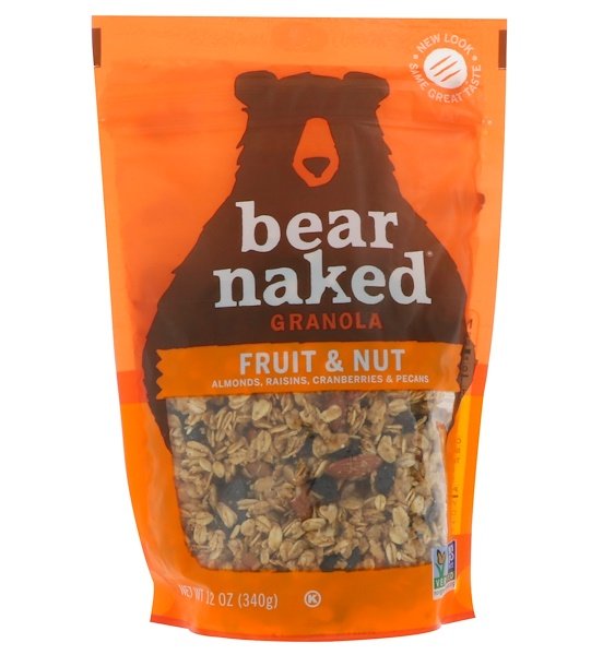 Bear Naked Cereal All Natural Granola Fruit Nut 12oz 6ct Medcare