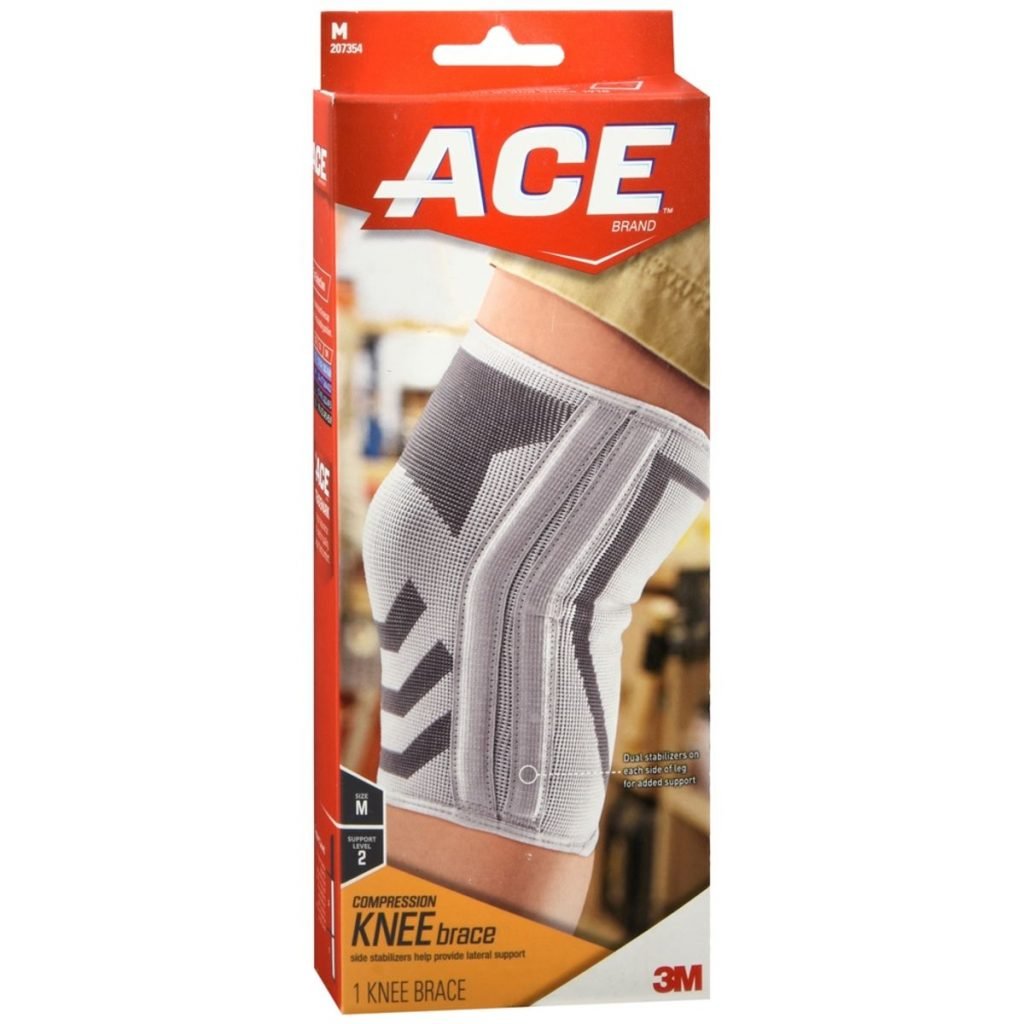 ACE Compression Knee Brace Medium 1 EA Medcare Wholesale company