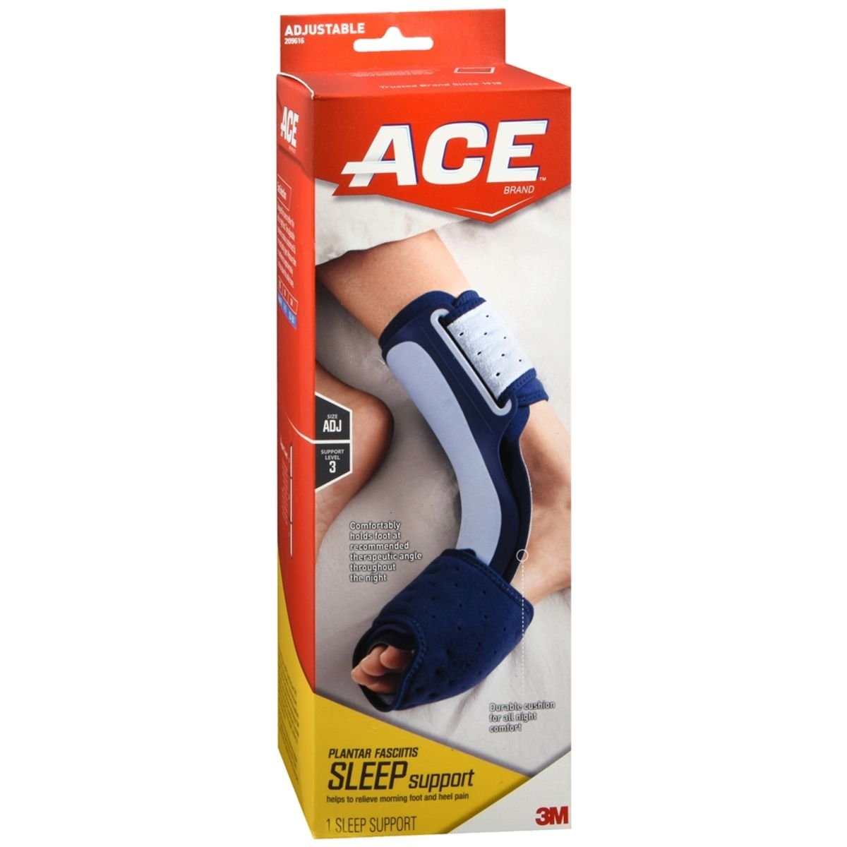 ACE Plantar Fasciitis Sleep Support Adjustable – 1 EA – Medcare ...