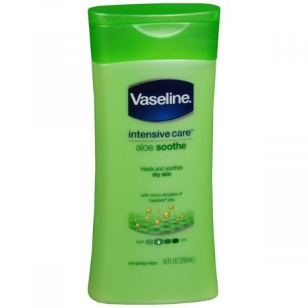 Vaseline Intensive Care Body Lotion Aloe Soothe - 10 OZ