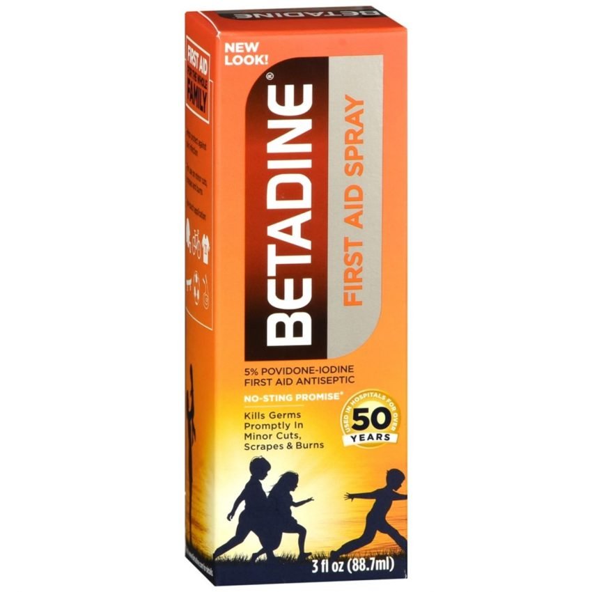 Betadine First Aid Spray - 3 OZ