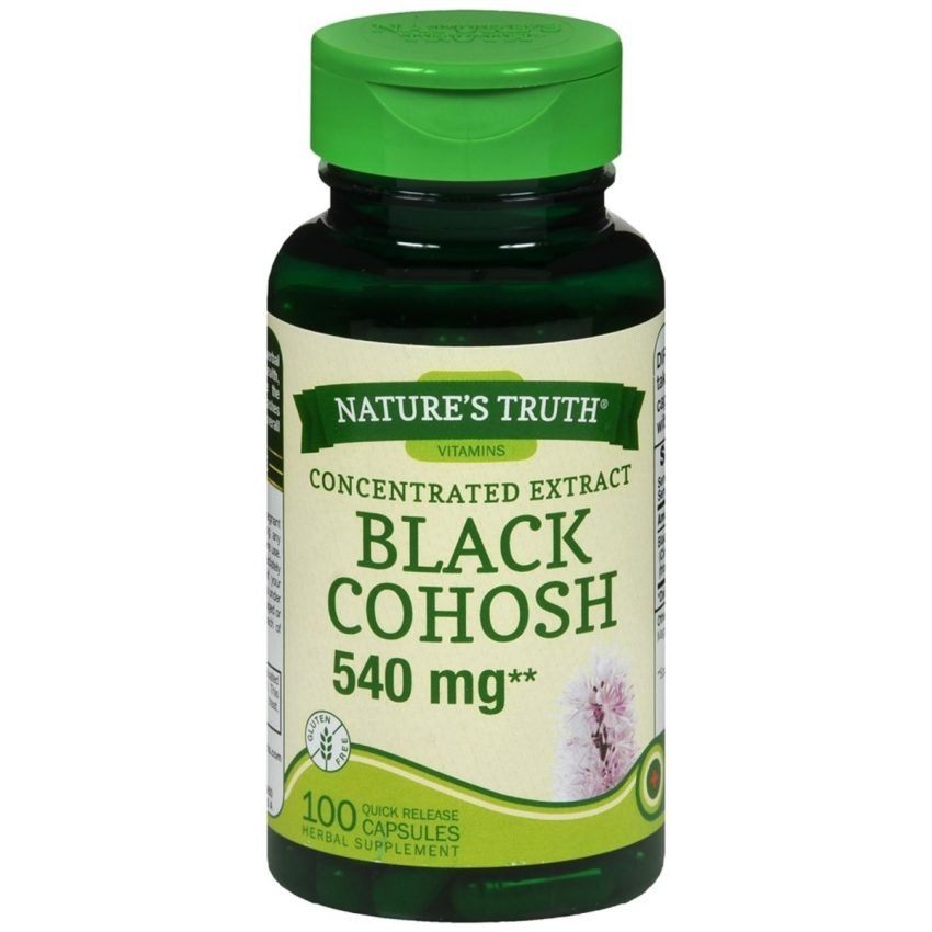 Nature’s Truth Concentrated Extract Black Cohosh 540 mg Herbal