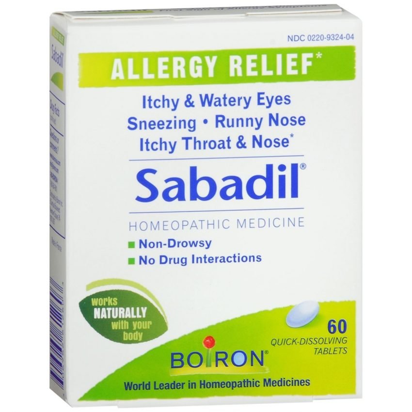 Boiron Sabadil Tablets - 60 TB