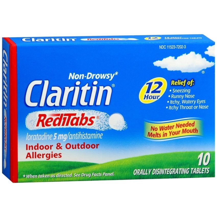 CLARITIN 12 Hour Allergy RediTabs - 10 TB