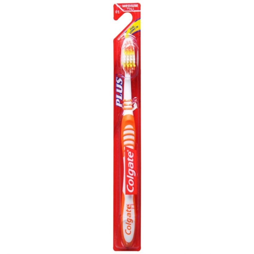 Colgate Plus Toothbrush Full Head Medium - 1 EA