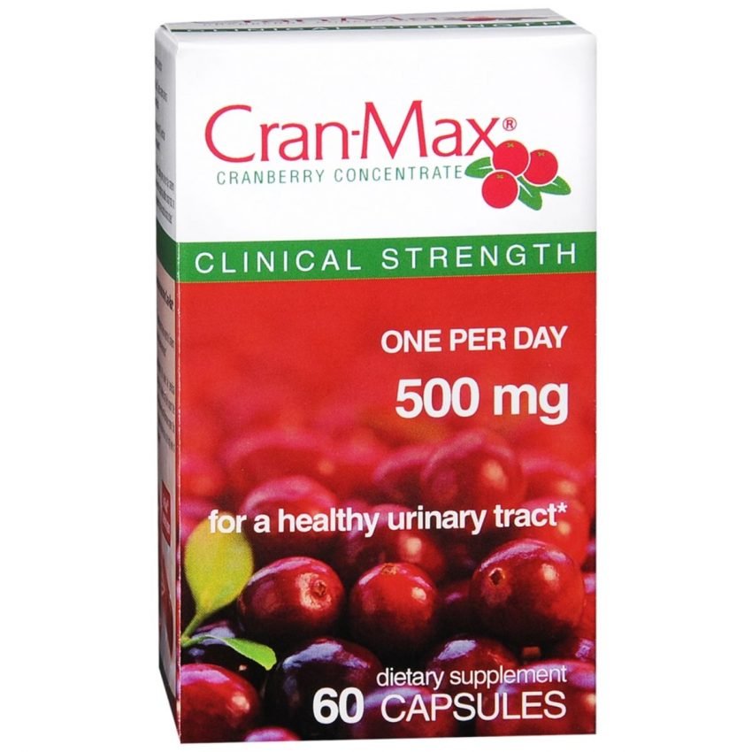 Cran-Max Cranberry Concentrate Dietary Supplement 500 mg Capsules - 60 CP