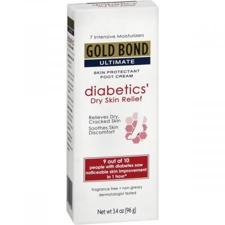 Gold Bond Ultimate Diabetics' Dry Skin Relief Foot Cream - 3.4 OZ