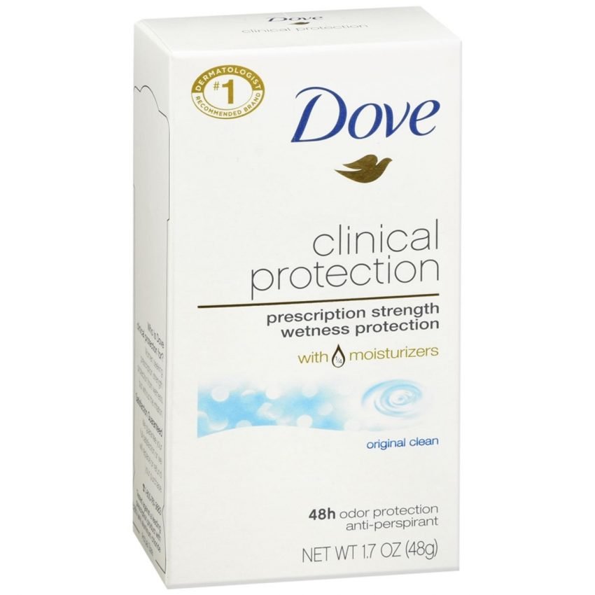 Dove Clinical Protection Anti-Perspirant Solid Original Clean - 1.7 OZ