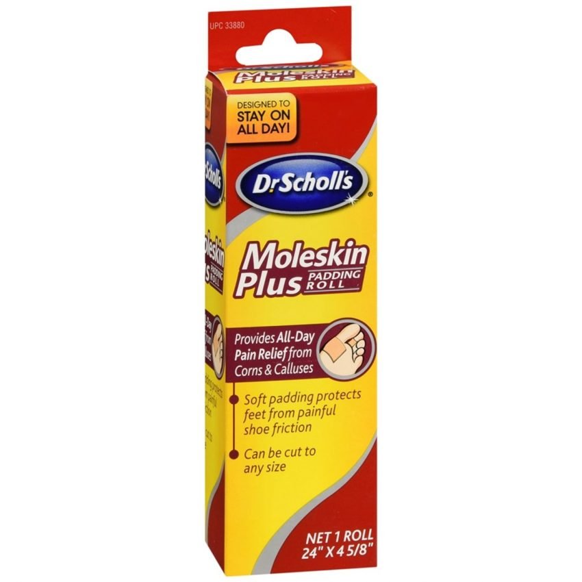 Dr. Scholl’s Moleskin Plus Padding Roll 1 EA Medcare Wholesale