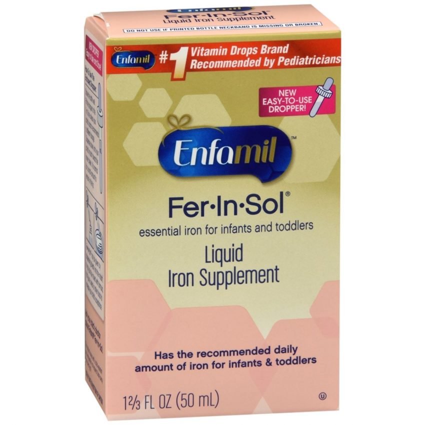 Enfamil Fer-In-Sol Liquid Iron Supplement - 50 ML