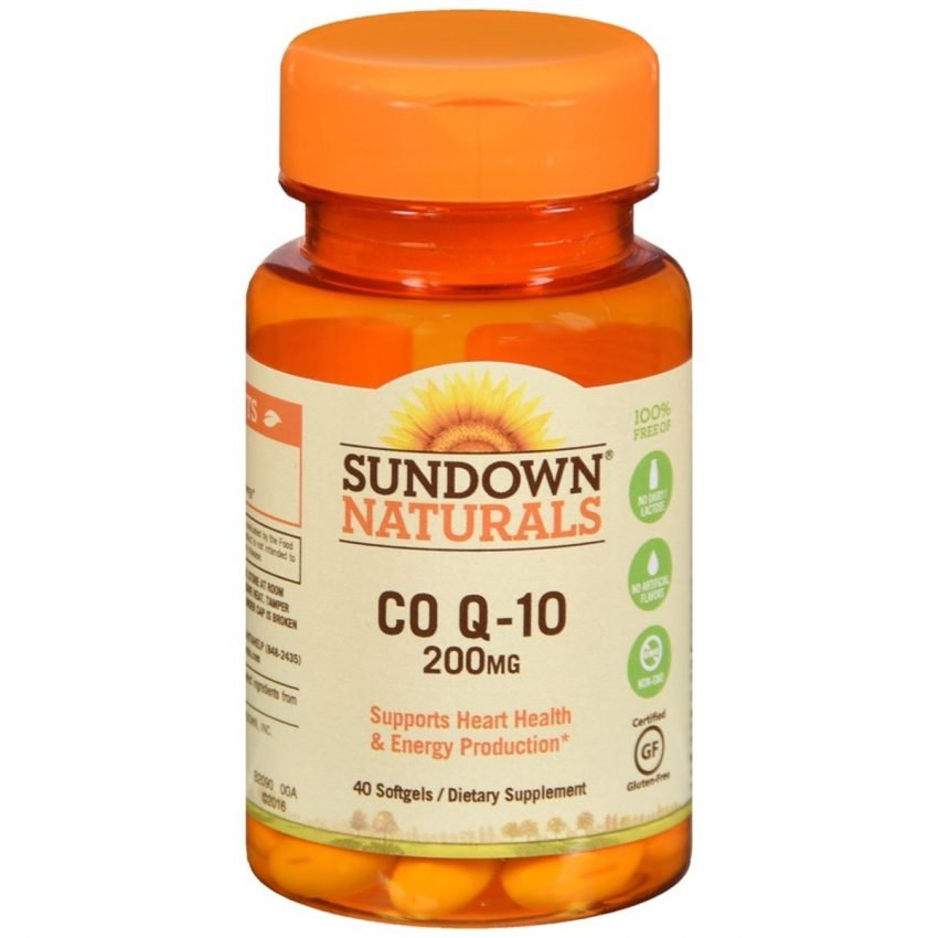 Sundown Naturals Co Q-10 200 mg Softgels - 40 CP