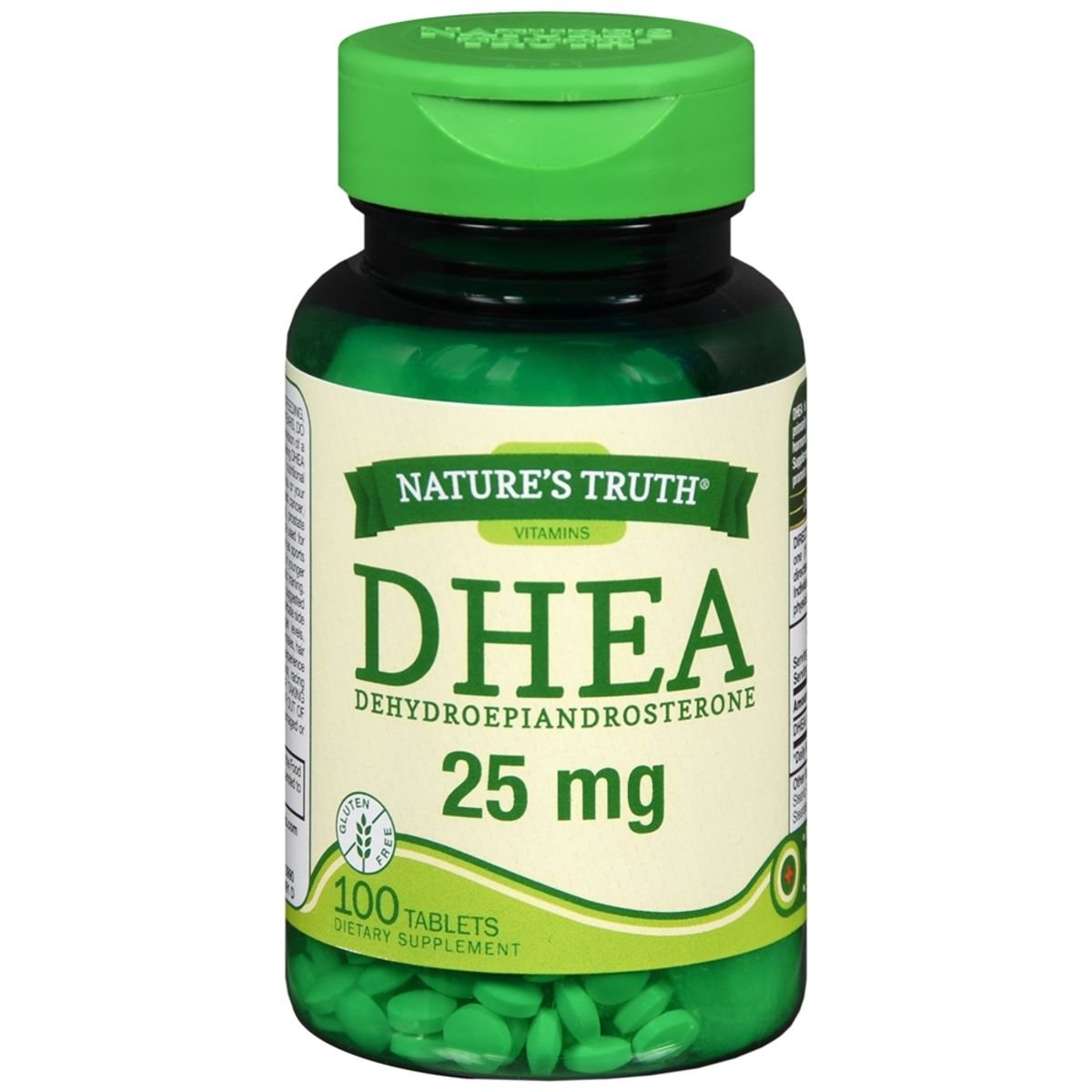 Nature’s Truth DHEA Dehydroepiandrosterone 25 mg Tablets 100 TB
