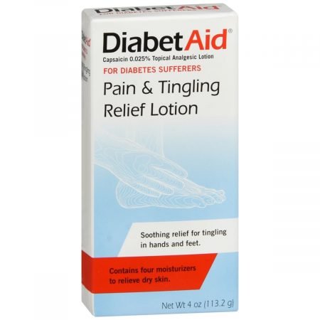 DiabetAid Pain & Tingling Relief Lotion - 4 OZ