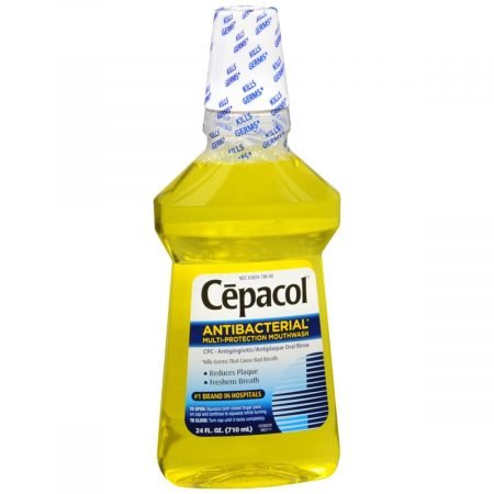 Cepacol Antibacterial Multi-Protection Mouthwash Original - 24 OZ
