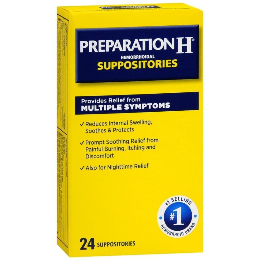 Preparation H Hemorrhoidal Suppositories - 24 EA