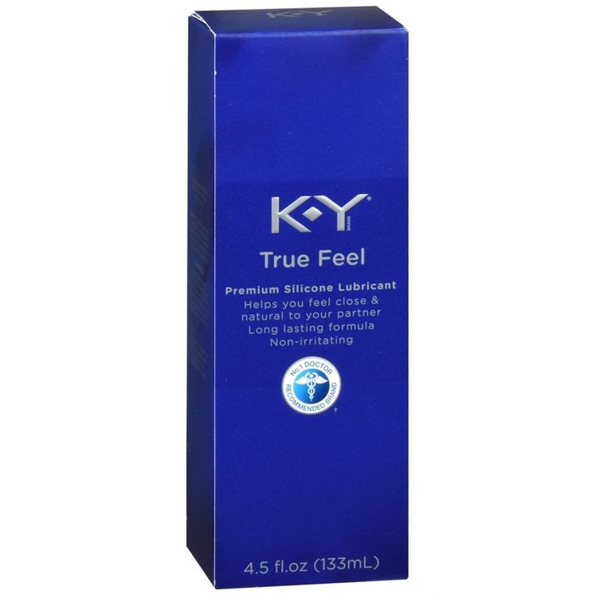 K-Y True Feel Premium Silicone Lubricant - 4.5 OZ