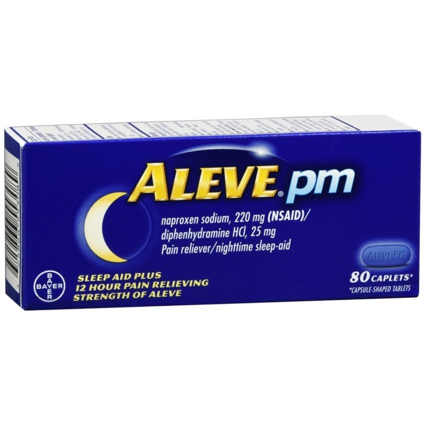 Aleve PM Caplets - 80 CP