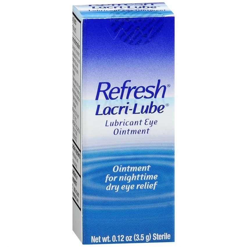REFRESH LacriLube Lubricant Eye Ointment 0.12 OZ Medcare