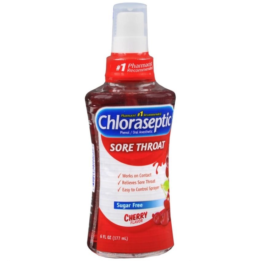 Chloraseptic Sore Throat Spray Cherry Sugar Free - 6 OZ