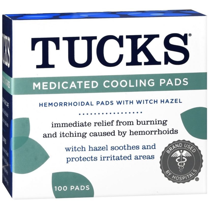 TUCKS Medicated Cooling Pads - 100 EA