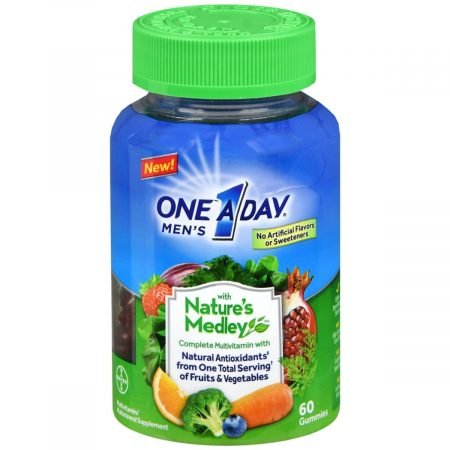One A Day Men's With Nature's Medley Multivitamin Gummies - 60 EA