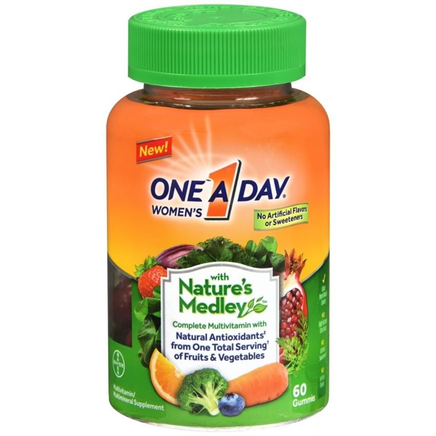 One A Day Women's  With Nature's Medley Complete Multivitamin Gummies - 60 EA