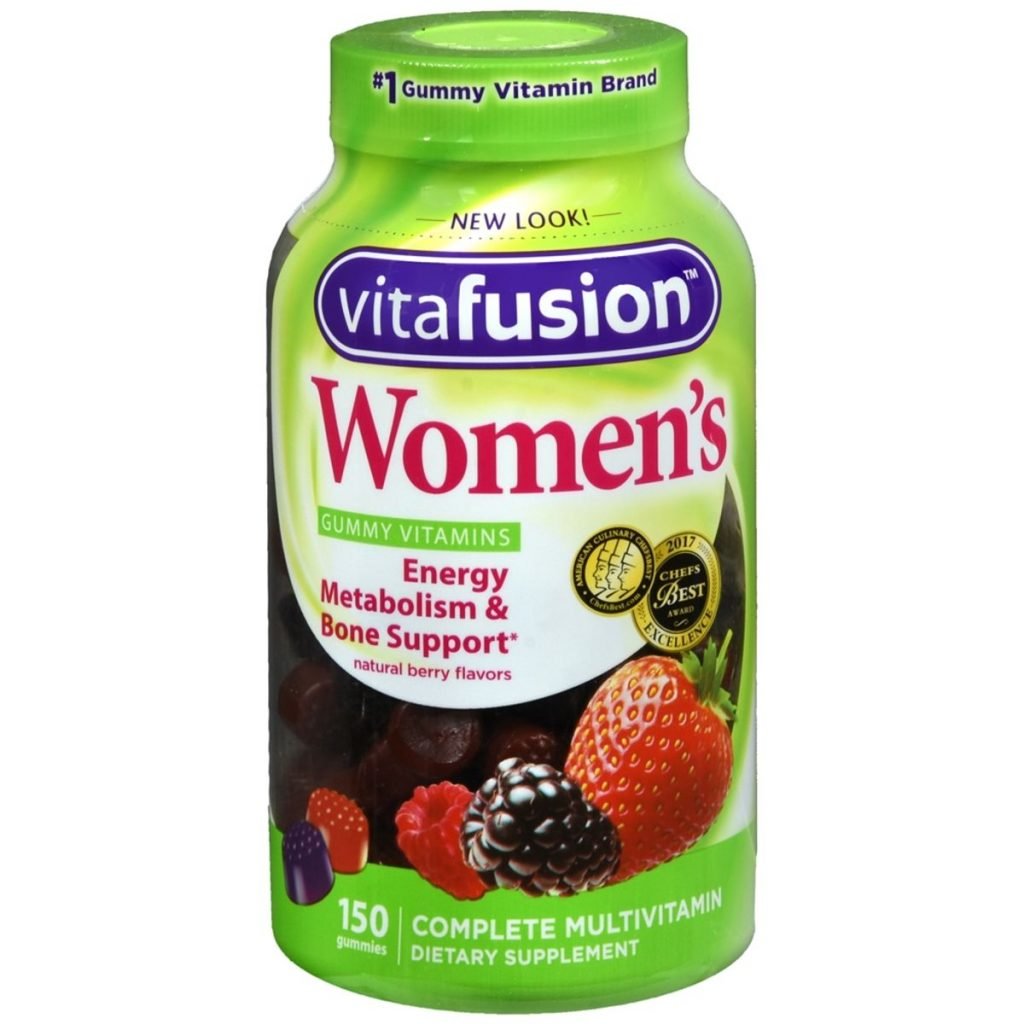 Vitafusion Women’s Complete Multivitamin Dietary Supplement Gummies ...