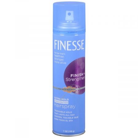 Finesse Finish + Strengthen Hairspray Extra Hold Unscented - 7 OZ