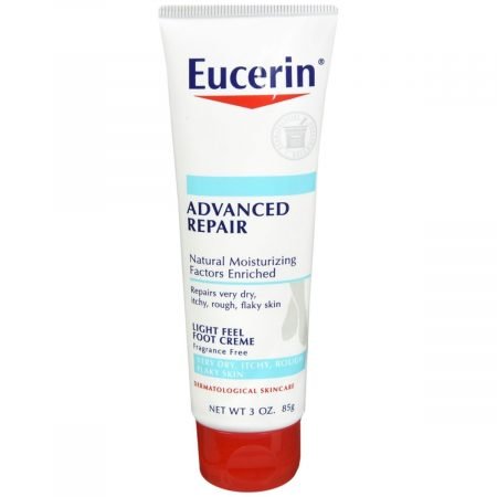 Eucerin Advanced Repair Light Feel Foot Creme - 3 OZ