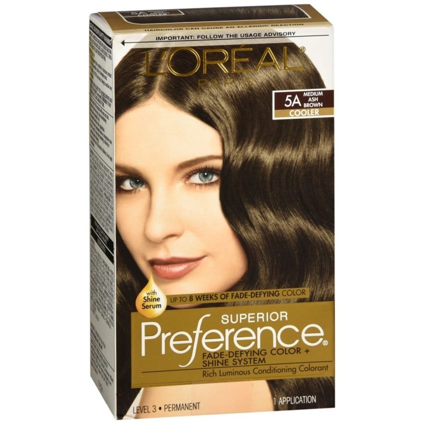 L’Oreal Superior Preference Level 3 Permanent Conditioning Colorant 5A ...