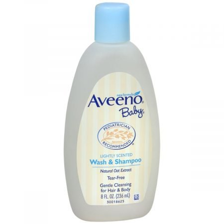AVEENO Baby Wash and Shampoo Lightly Scented - 8 OZ