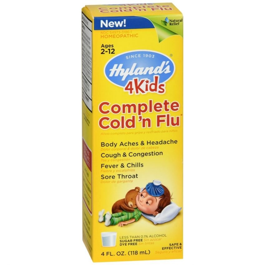 Hyland's 4Kids Complete Cold 'n Flu Liquid - 4 OZ