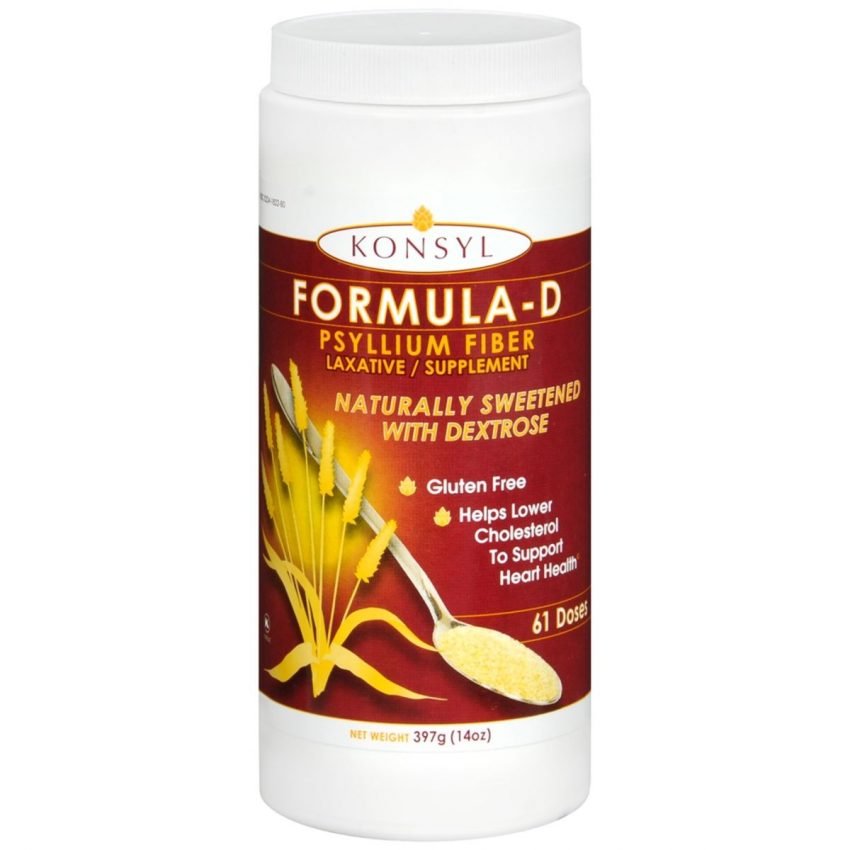 Konsyl Formula-D Psyllium Fiber Powder - 397 GM