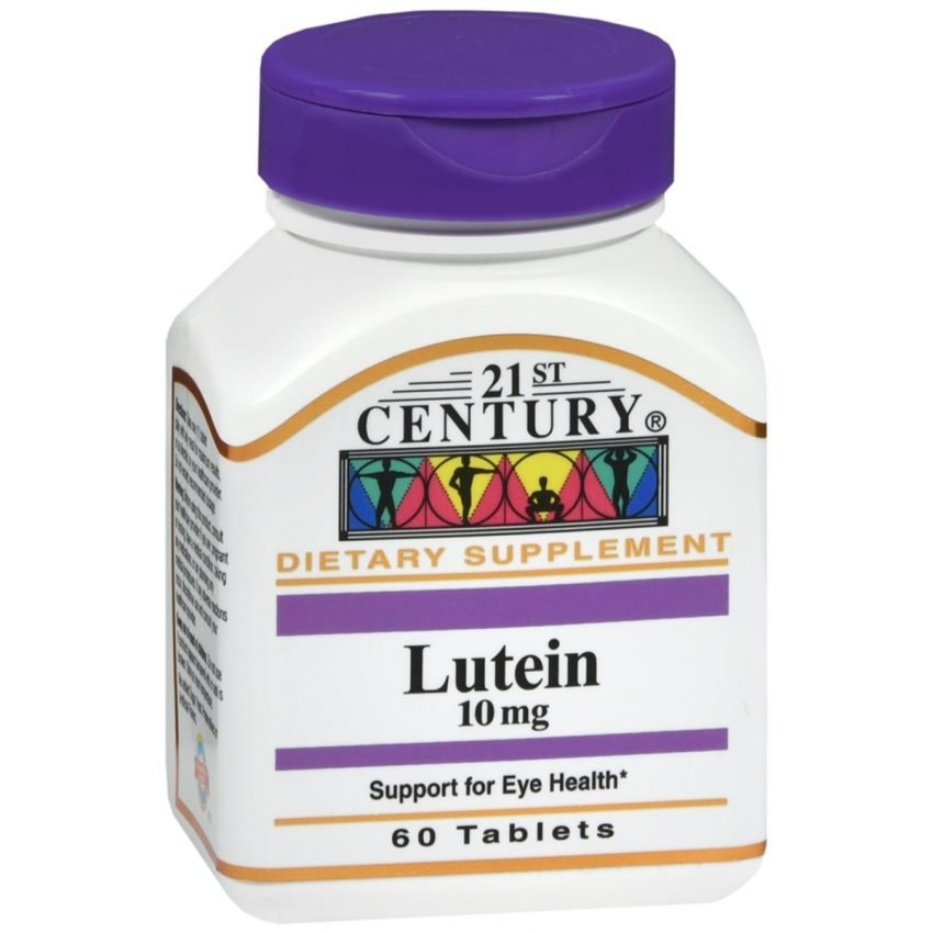 21st Century Lutein 10 mg Tablets - 60 TB