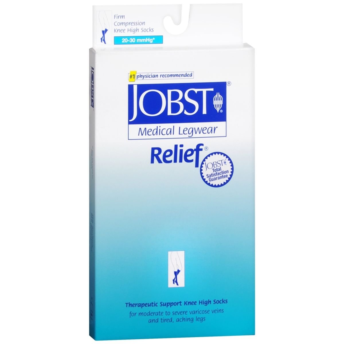 JOBST Medical LegWear Relief Knee High Socks Firm Compression 20-30 ...