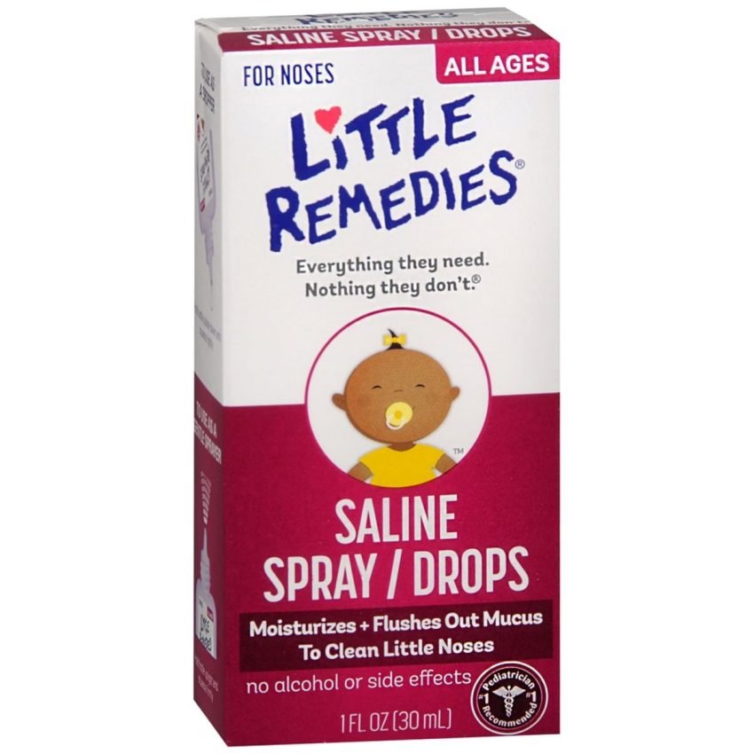 Little Remedies Saline Spray/Drops 1 OZ Medcare Wholesale company for beauty and personal care