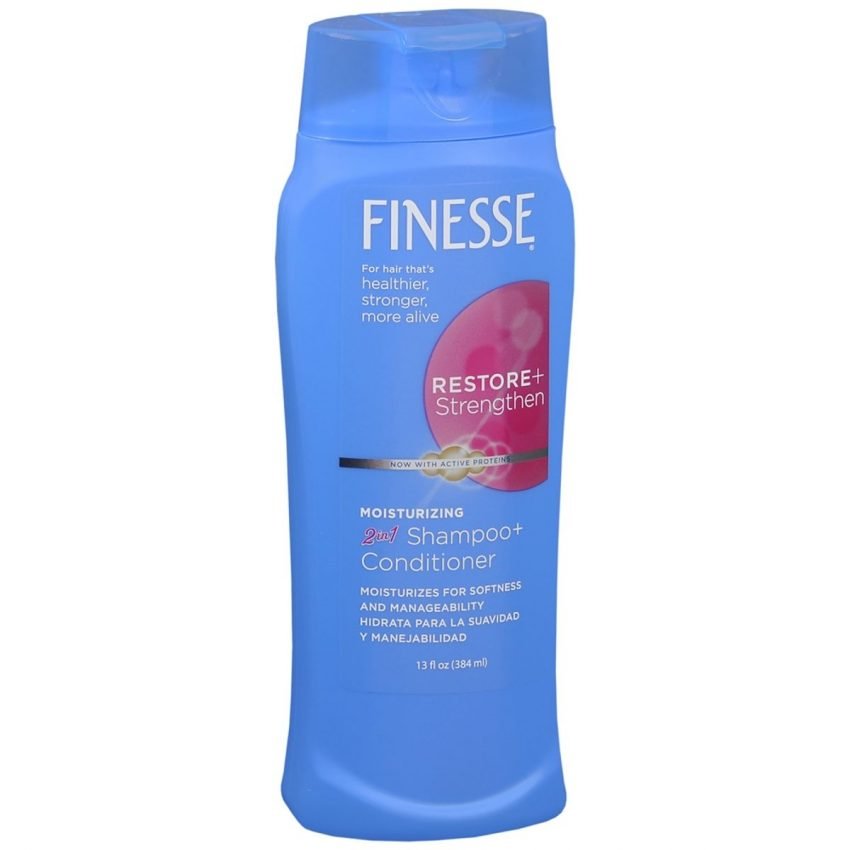 Finesse 2-in-1 Moisturizing Shampoo and Conditioner Restore + Strengthen - 13 OZ