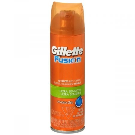 Gillette Fusion HydraGel Shave Gel Ultra Sensitive - 7 OZ