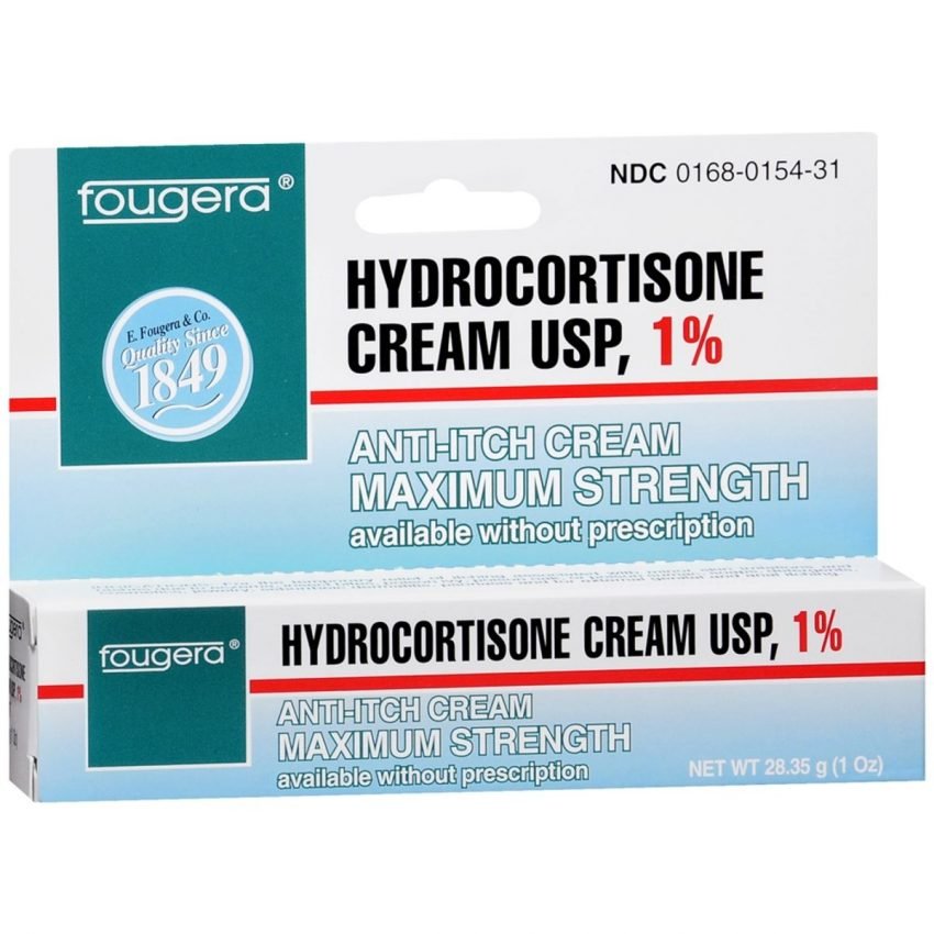 Fougera Hydrocortisone Cream USP 1% Anti-Itch Maximum Strength - 1 OZ