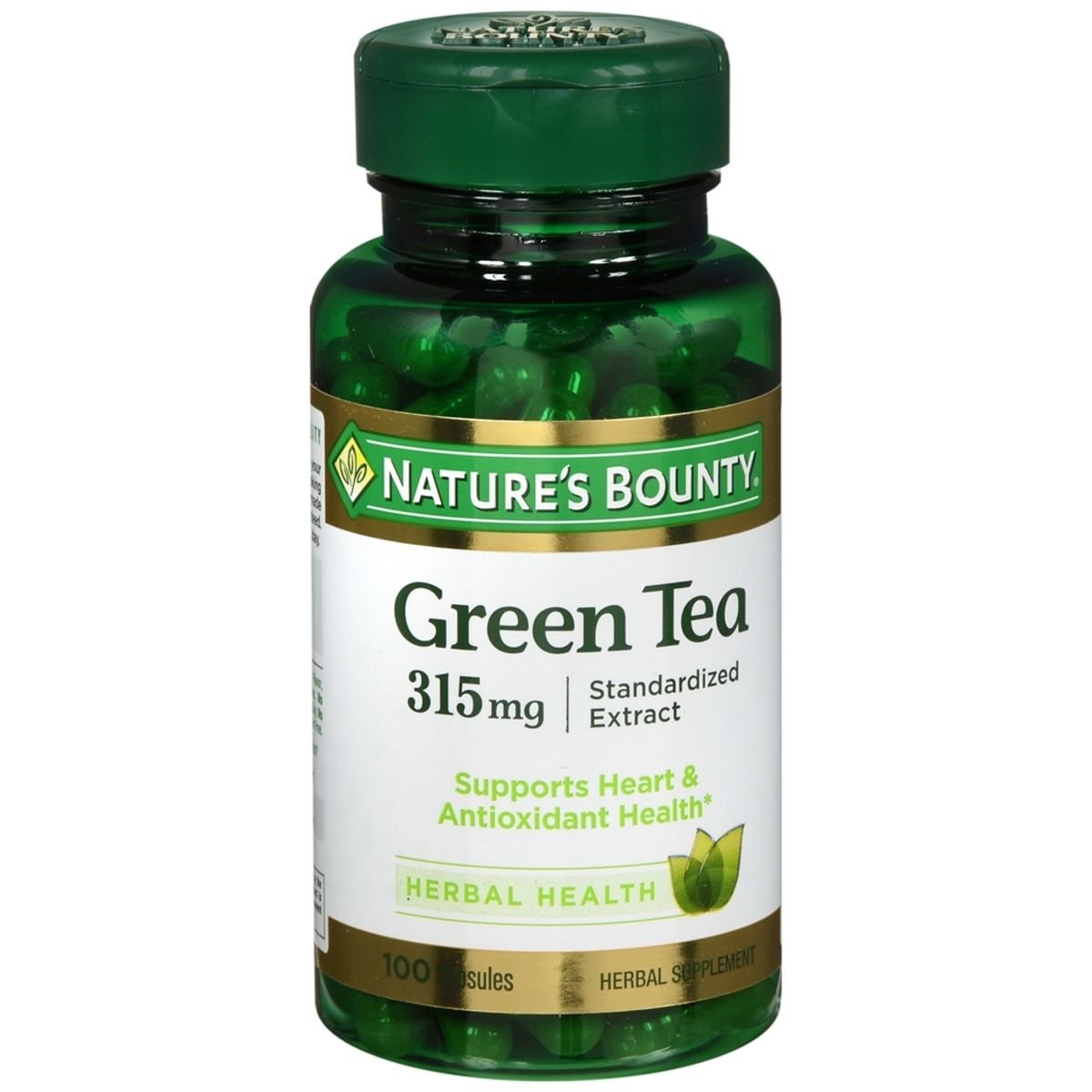 Nature’s Bounty Green Tea 315 mg Capsules – 100 CP – Medcare ...