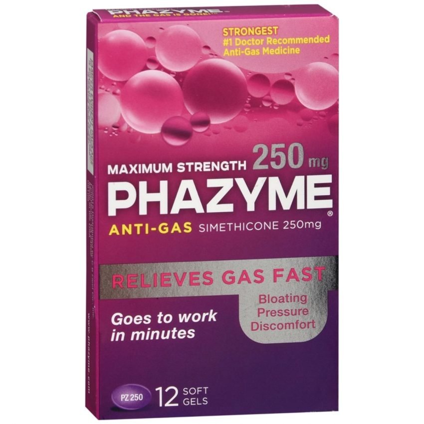 Phazyme Anti-Gas Softgels Maximum Strength - 12 CP