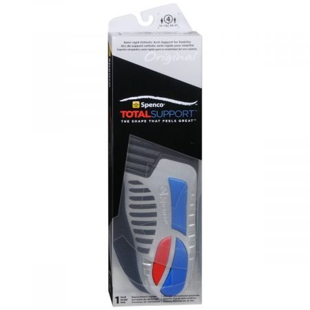 Spenco Total Support Replacement Insoles Size 4 Original - 1 PR