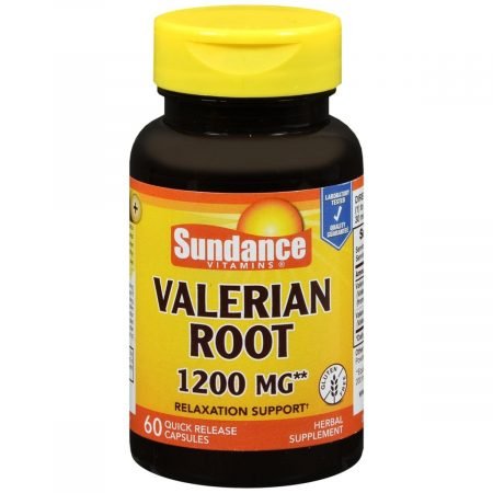 Sundance Vitamins Valerian Root 1200 mg Capsules - 60 CP