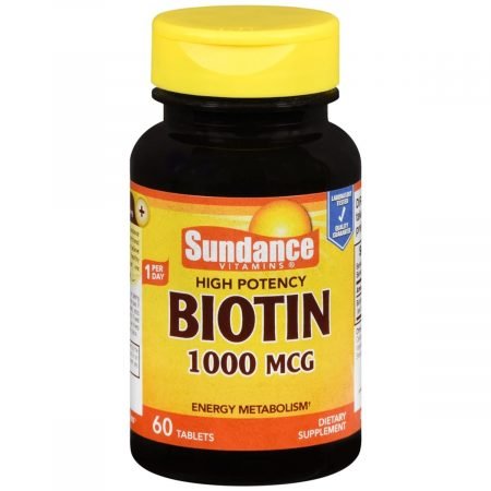 Sundance Biotin 1000 mcg Tablets - 60 TB
