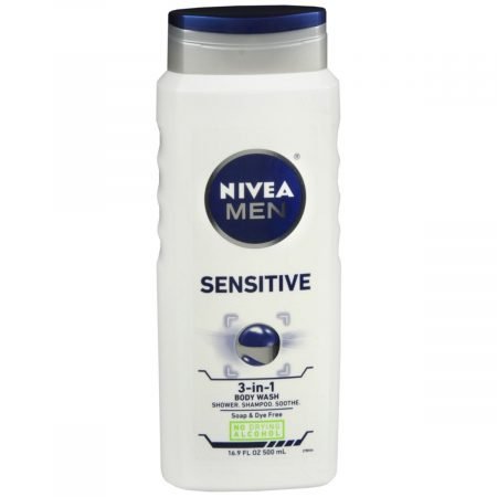 NIVEA Men Sensitive 3-in-1 Body Wash - 16.9 OZ